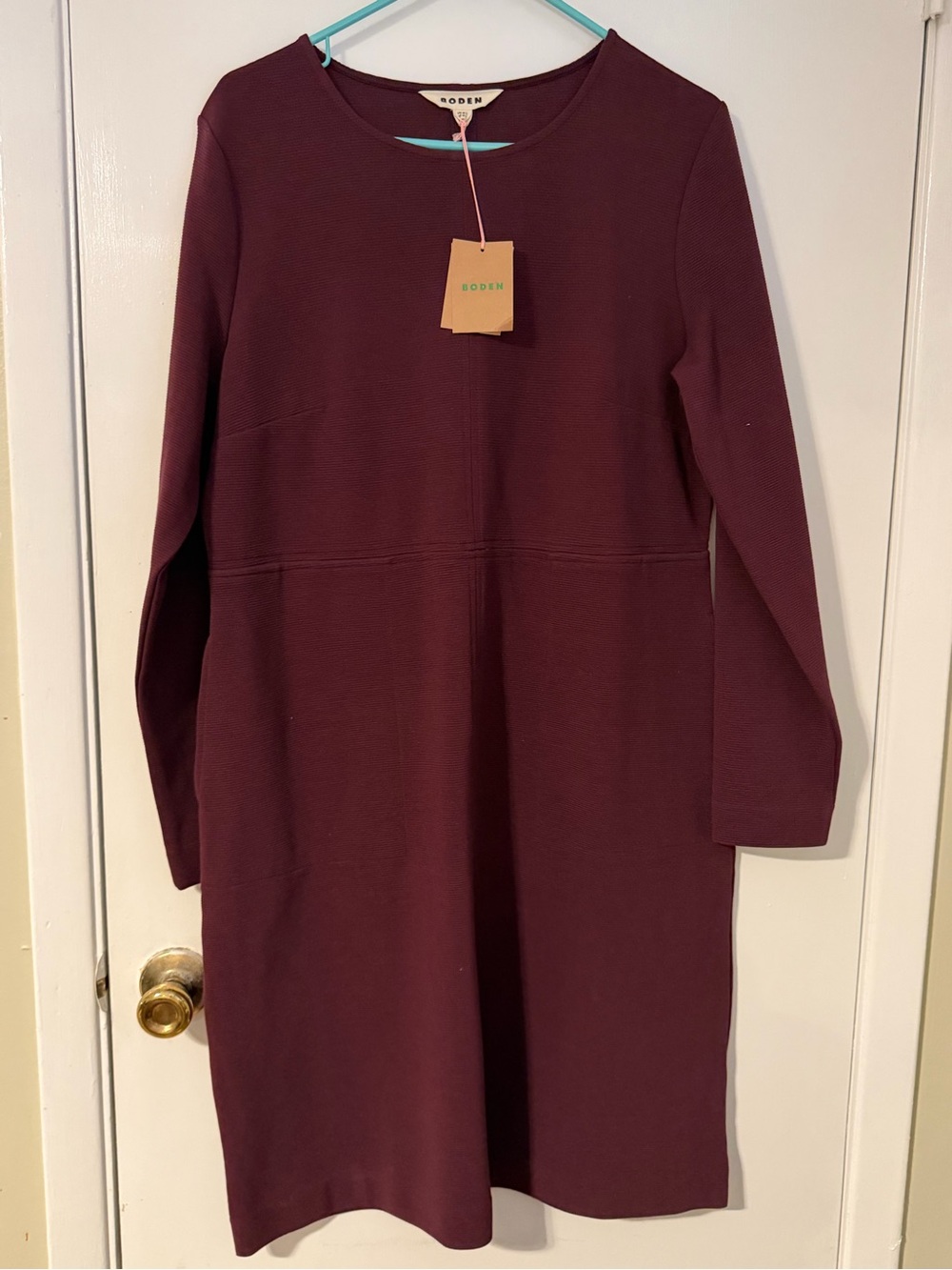 Boden Cornelia Ottoman Dress NWT